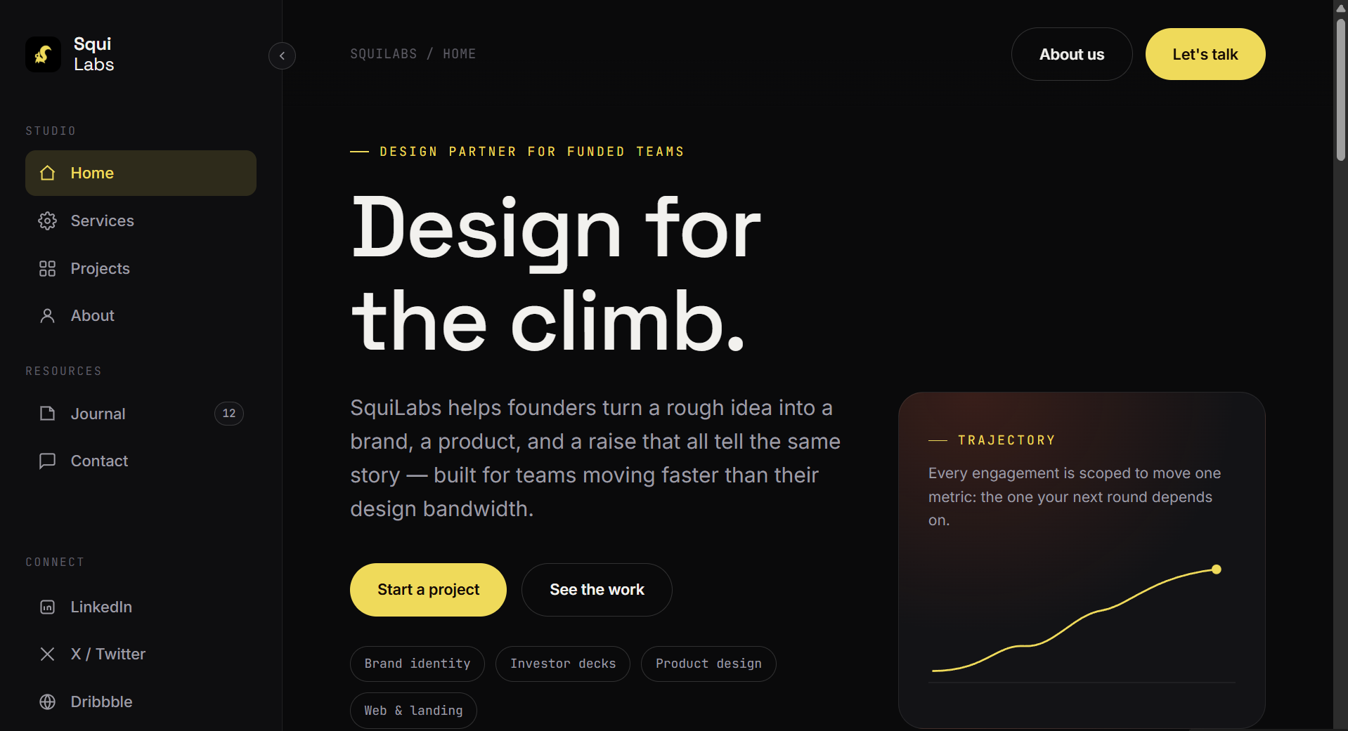 Startup Mockup